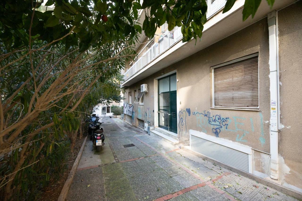 Top Sightseeing 3Rd Floor Studio On A Paved Road! เอเธนส์ ภายนอก รูปภาพ